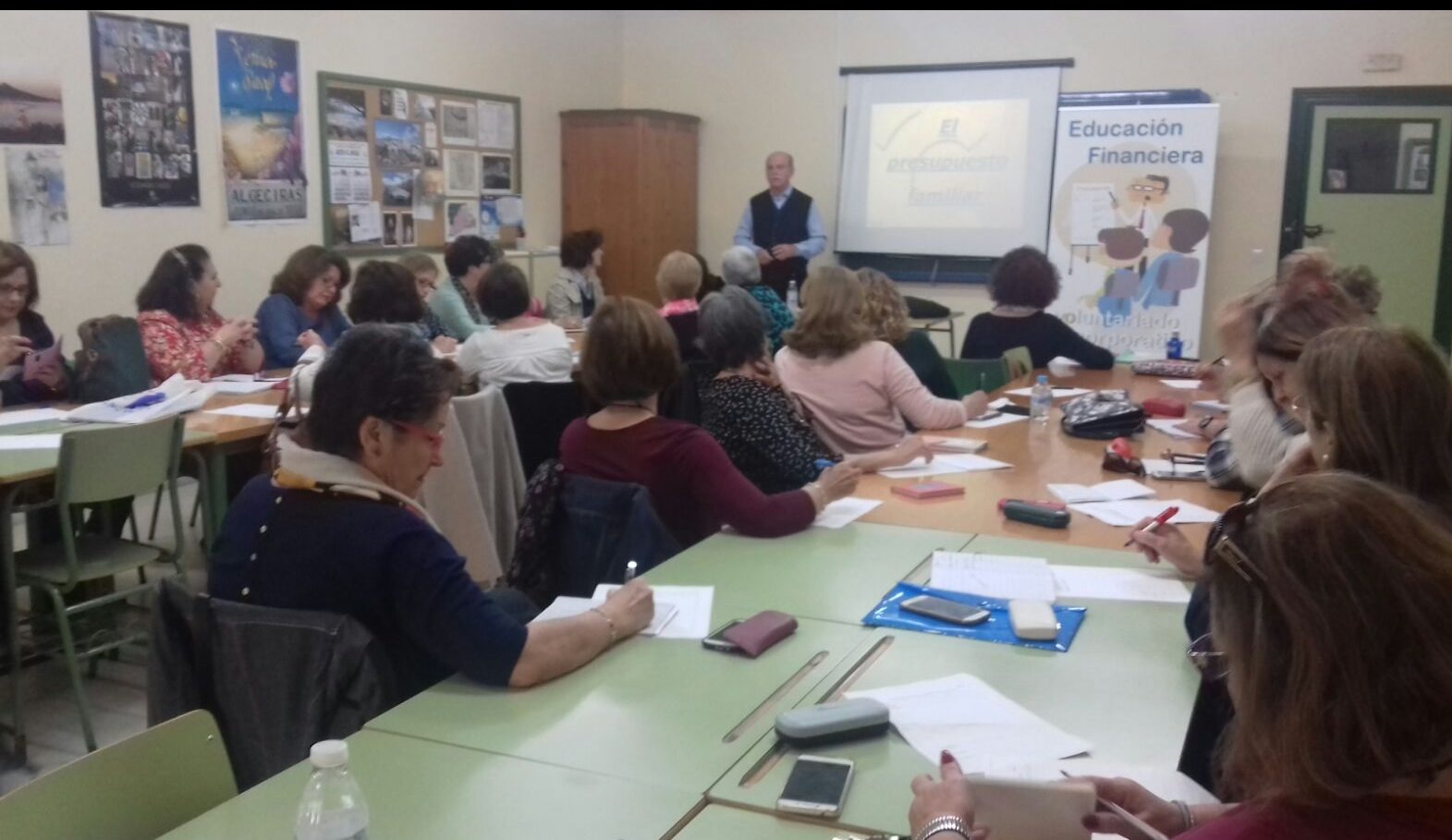 Sesiones de Educación Financiera en Algeciras (Cádiz)